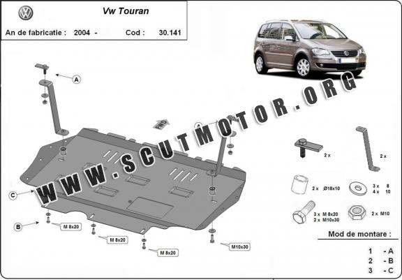 Scut motor metalic Volkswagen Touran