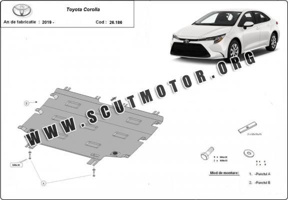 Scut motor metalic Toyota Corolla