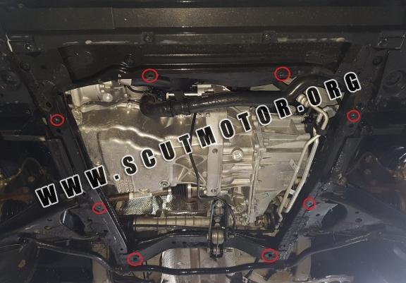 Scut motor metalic din aluminiu Dacia Lodgy