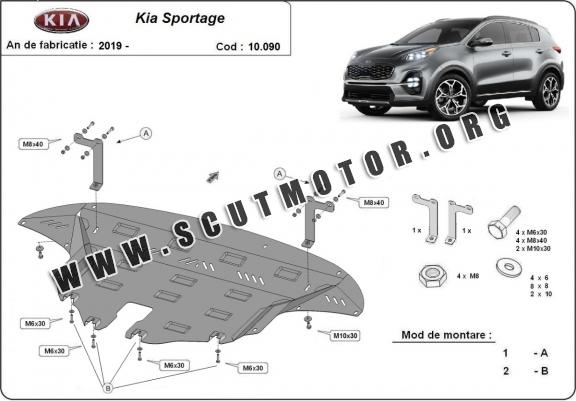 Scut motor metalic Kia Sportage