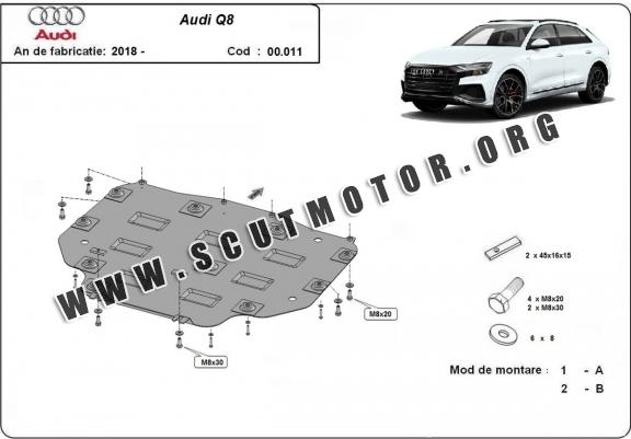 Scut cutie de viteză Audi Q8