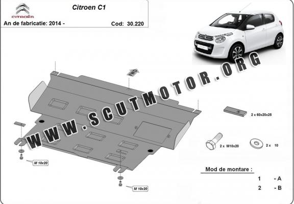 Scut motor metalic Citroen C 1