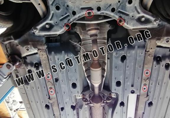 Scut antifurt catalizator pentru Toyota Prius 2