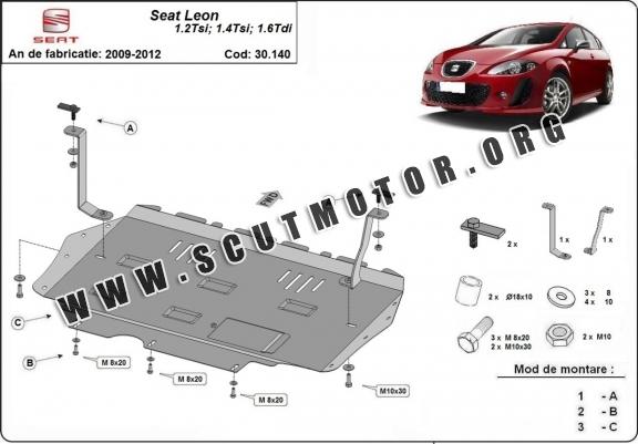 Scut motor metalic Seat Leon