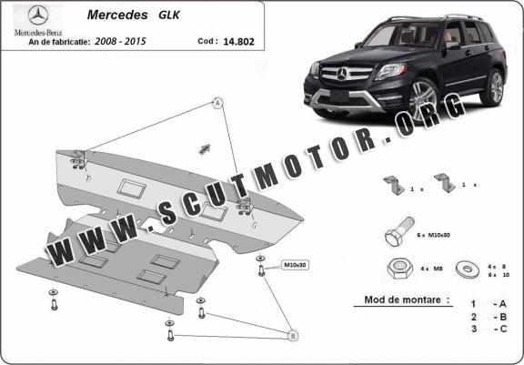 Scut motor metalic Mercedes GLK X253