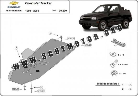 Scut cutie de viteză Chevrolet Tracker