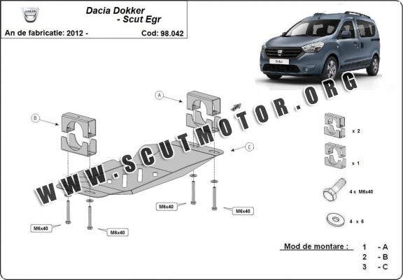 Scut Sistem Stop&GO, EGR Dacia Dokker