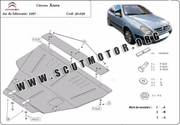 Scut motor metalic Citroen Xsara