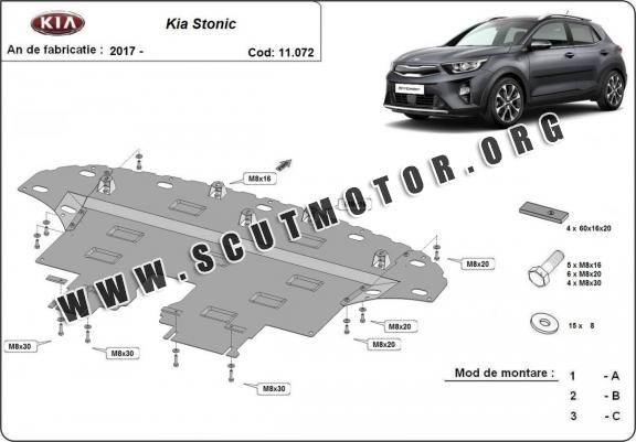 Scut motor metalic Kia Stonic