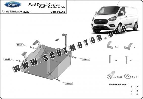 Scut rezervor  AdBlue Ford Transit Custom