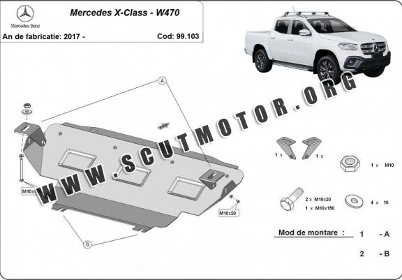 Scut Radiator Mercedes X-Class