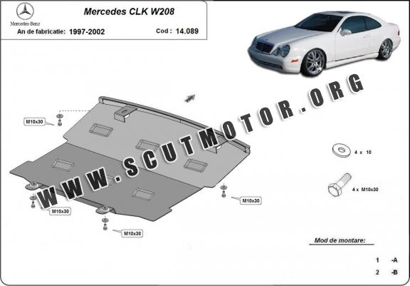 Scut motor metalic Mercedes CLK W208