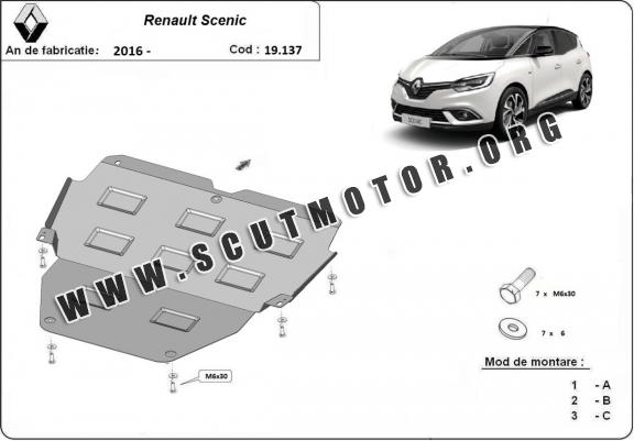 Scut motor metalic Renault Scenic 4