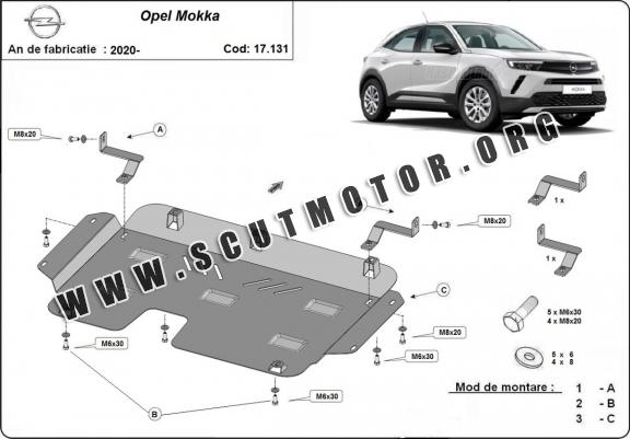 Scut motor Opel Mokka