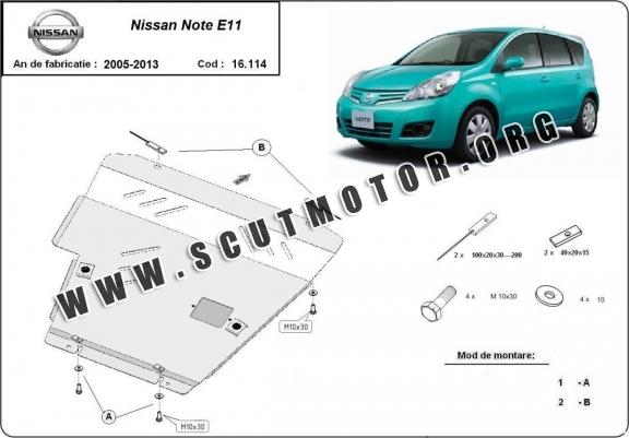 Scut motor metalic Nissan Note