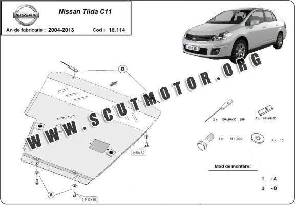 Scut motor metalic Nissan Tiida