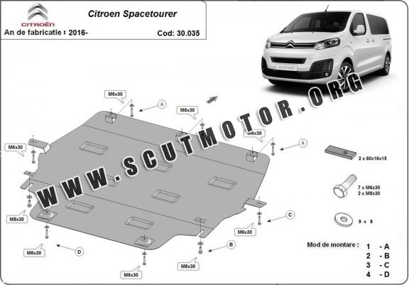 Scut motor Citroen Spacetourer 