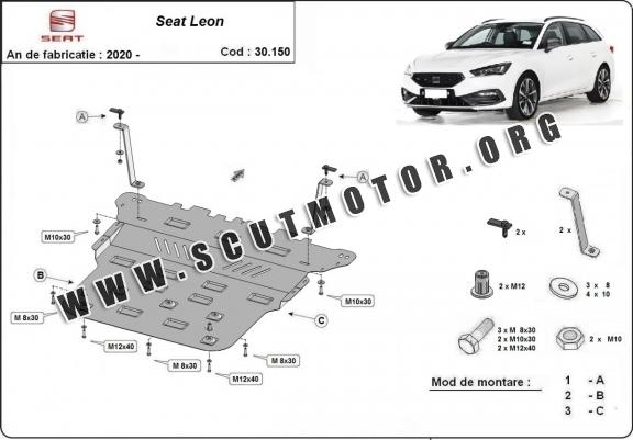 Scut motor metalic Seat Leon