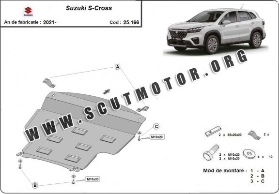 Scut motor metalic Suzuki S-Cross