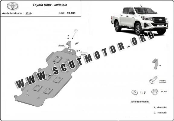 Scut rezervor Toyota Hilux Invincible