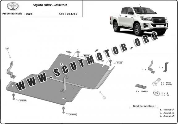 Scut diferențial Toyota Hilux Invincible
