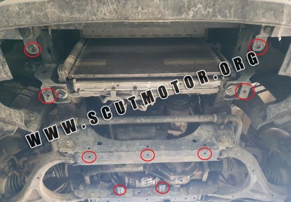 Scut motor metalic SsangYong Rexton 