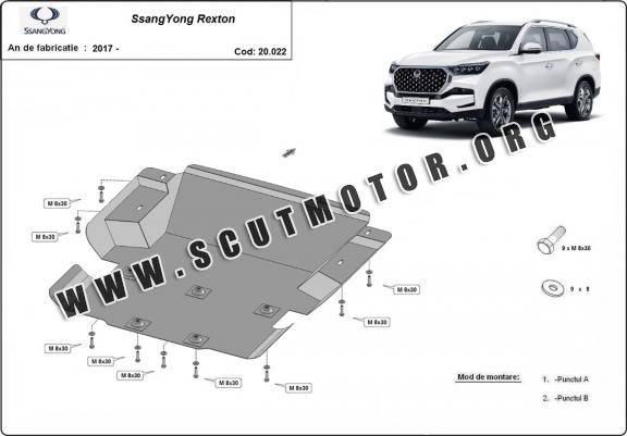 Scut motor metalic SsangYong Rexton 