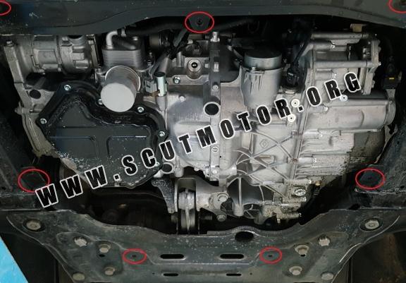 Scut motor metalic Renault Kangoo