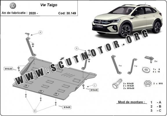 Scut motor metalic VW Taigo