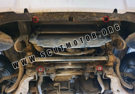 Scut radiator Mitsubishi L200