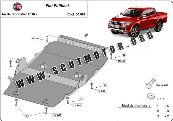 Scut motor metalic Fiat Fullback