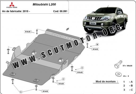 Scut motor metalic Mitsubishi L200