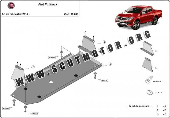 Scut rezervor Fiat Fullback