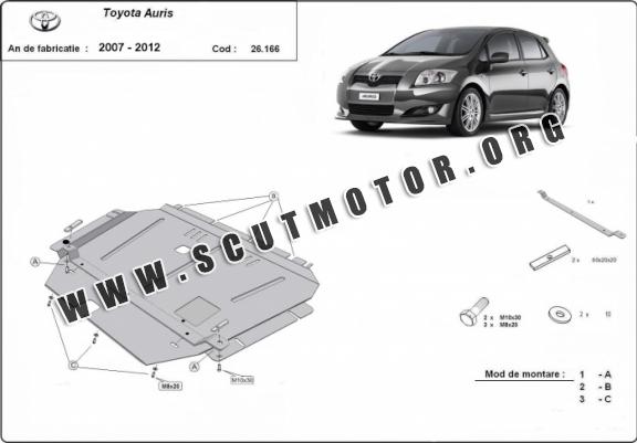 Scut motor metalic Toyota Auris