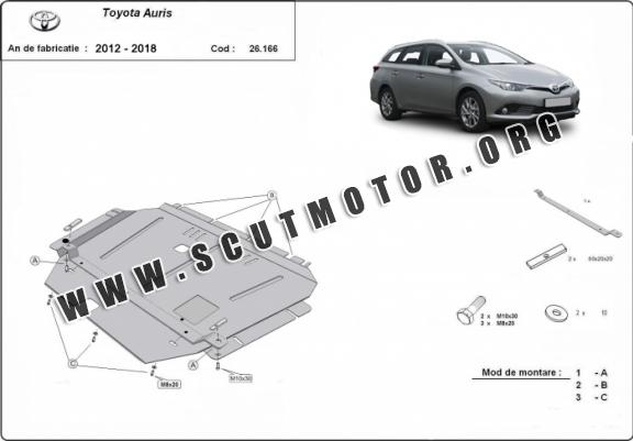 Scut motor metalic Toyota Auris