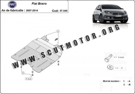 Scut motor metalic Fiat Bravo