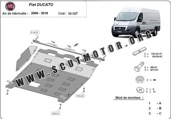 Scut motor metalic Fiat Ducato