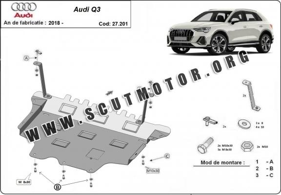 Scut motor metalic Audi Q3