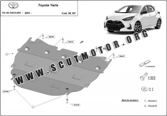 Scut motor metalic Toyota Yaris XP210