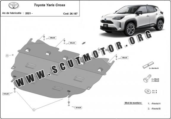 Scut motor metalic Toyota Yaris Cross XP210