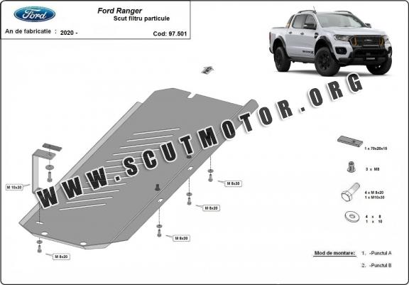 Scut filtru particule Ford Ranger