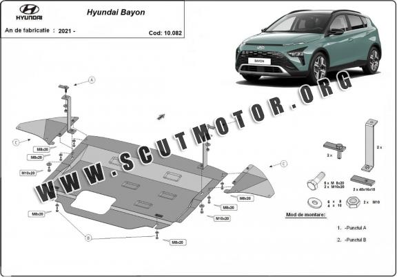 Scut motor metalic Hyundai Bayon