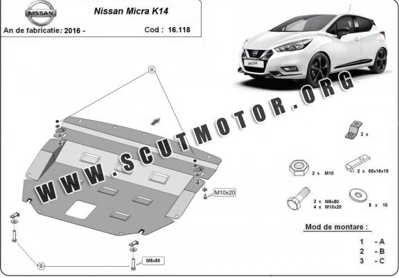 Scut motor metalic Nissan Micra