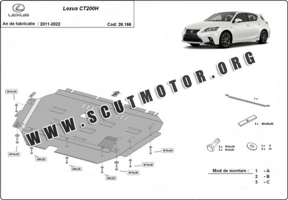 Scut motor metalic Lexus CT200H