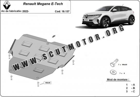 Scut motor metalic Renault Megane E-Tech