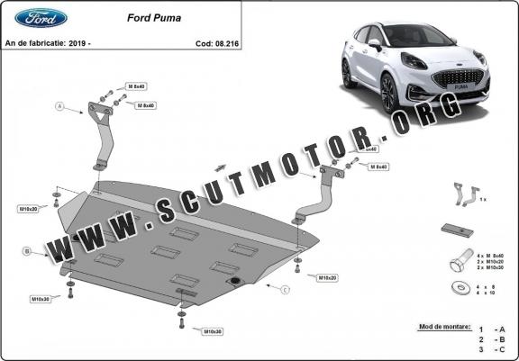 Scut motor metalic Ford Puma