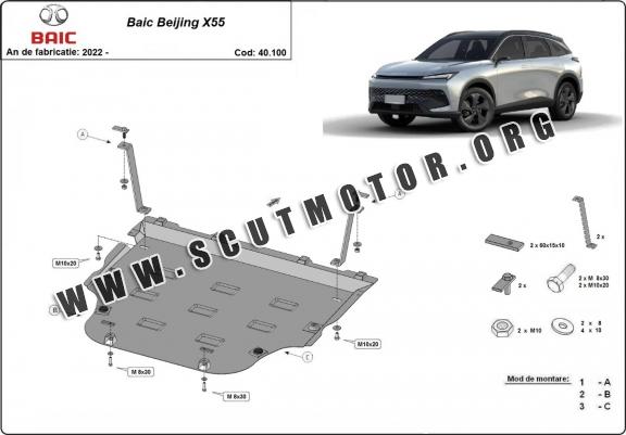 Scut motor metalic Baic Beijing X55