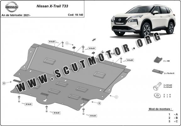 Scut motor metalic Nissan X-Trail T33