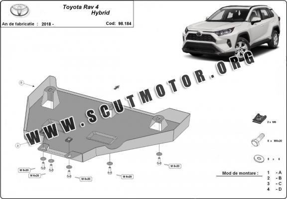 Scut diferențial spate Toyota RAV 4 Hybrid
