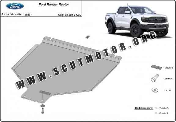 Scut cutie de viteză din aluminiu Ford Ranger Raptor 